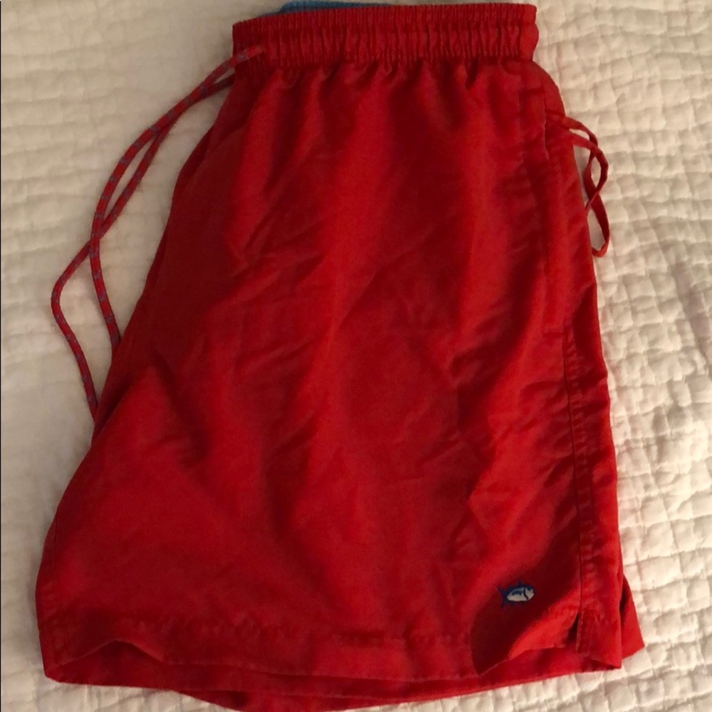 Southern tide swim trunks